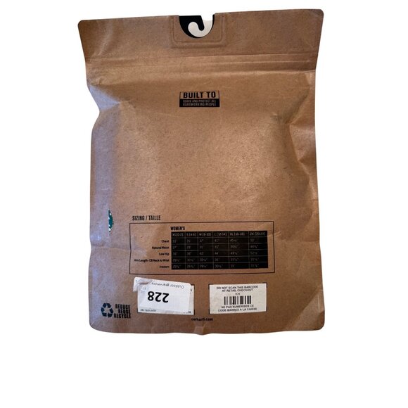 Carhartt Force Midweight Size Small Synthetic Merino Wool Base Layer Crewneck To - Picture 5 of 9